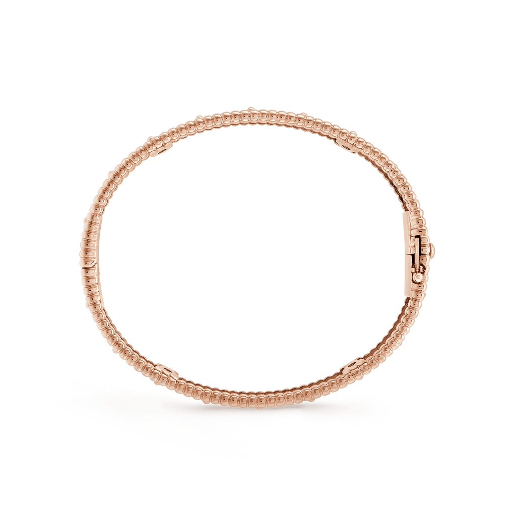 18K Perlée Clovers Bracelet