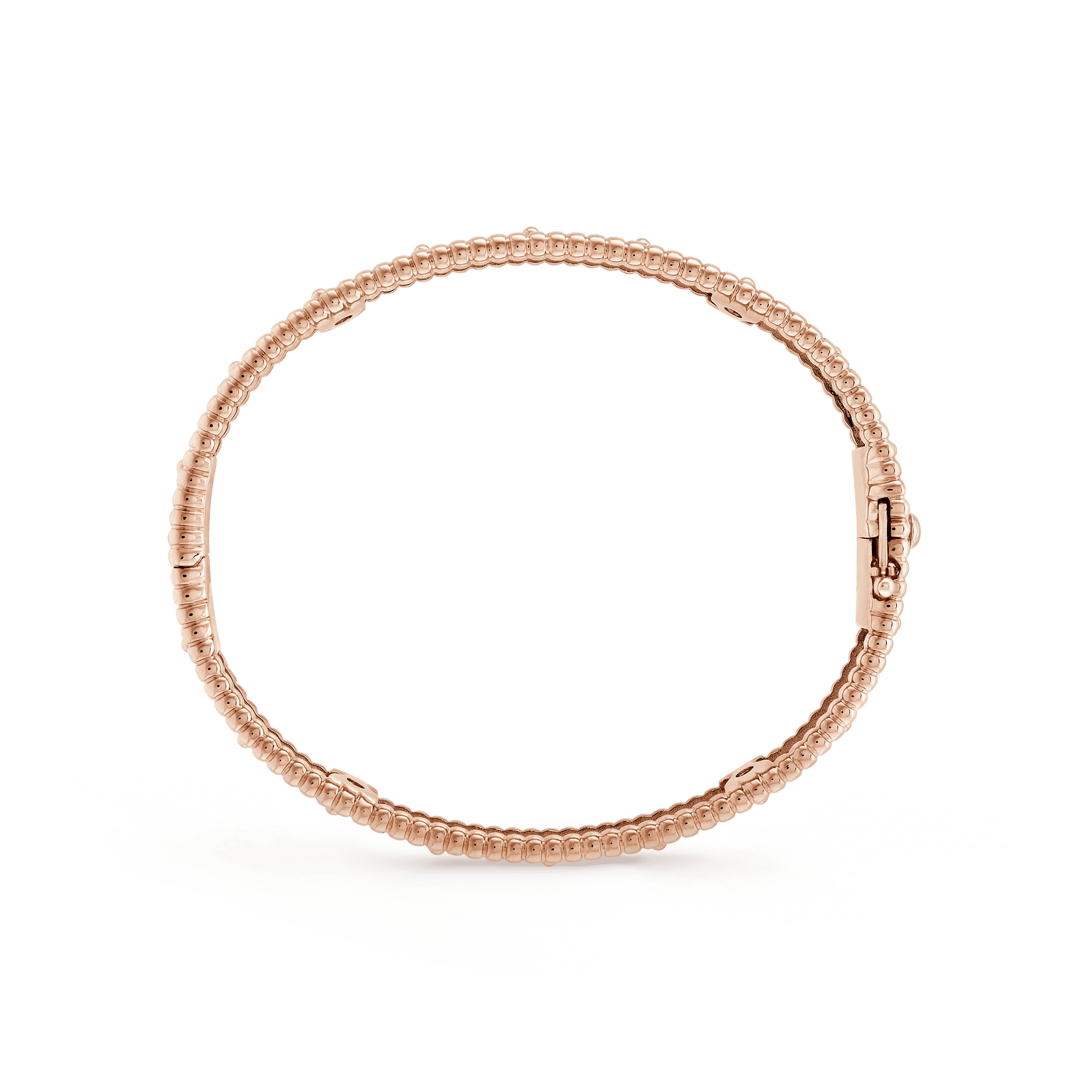 18K Perlée Clovers Bracelet