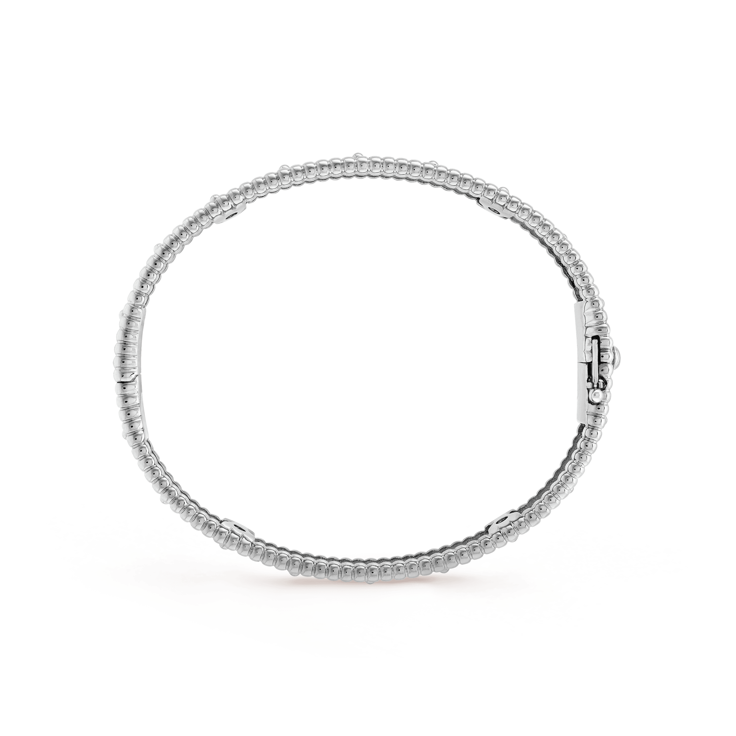 18K Perlée Clovers Bracelet