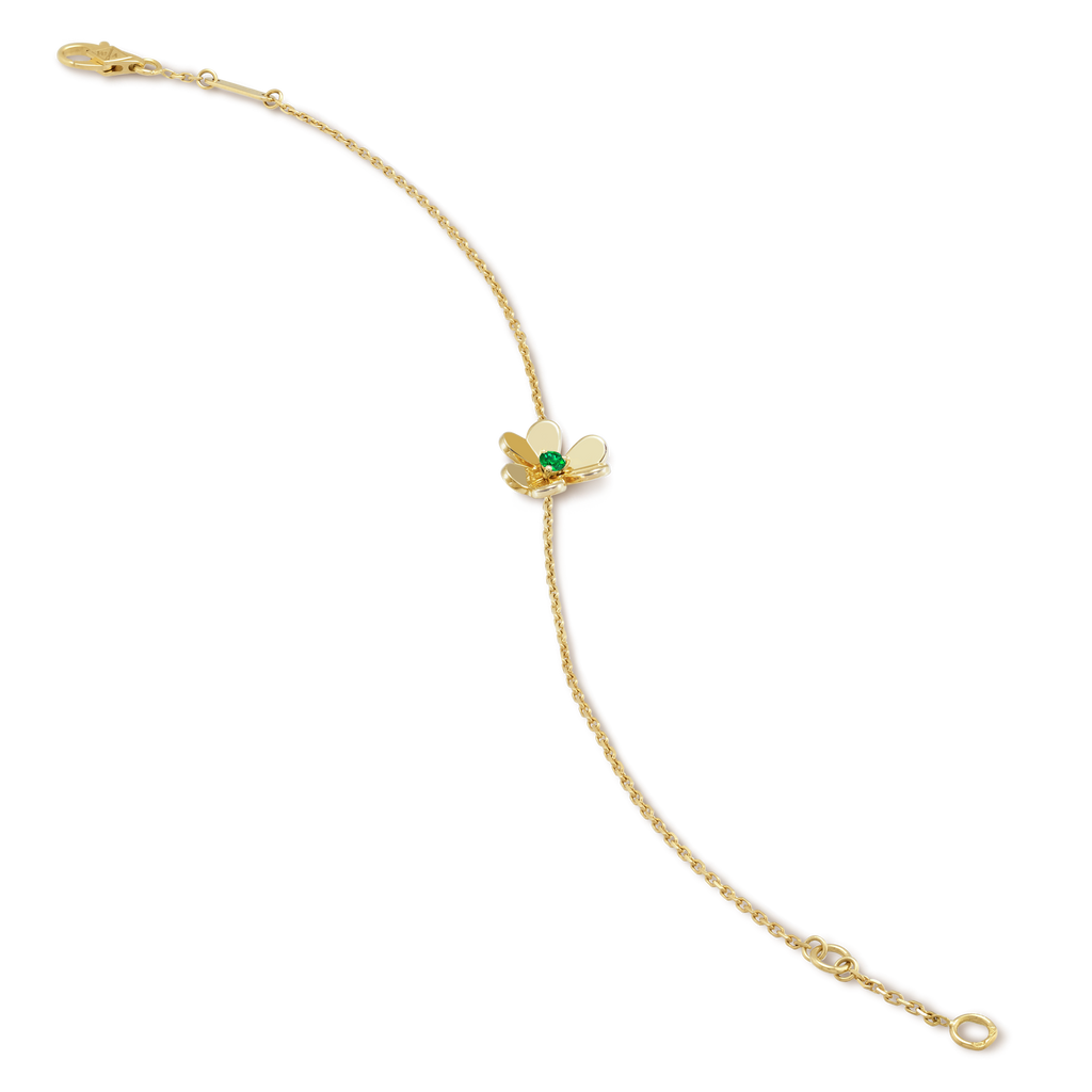 18K Frivole Emerald Bracelet