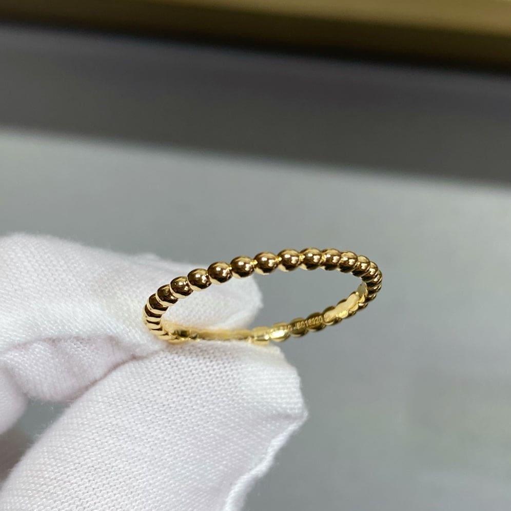 18K Perlée Pearls Of Gold Ring