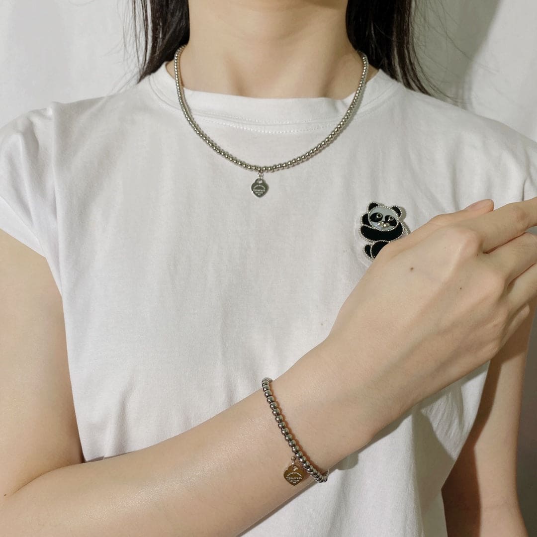 18K Return to Heart Tag Bracelet