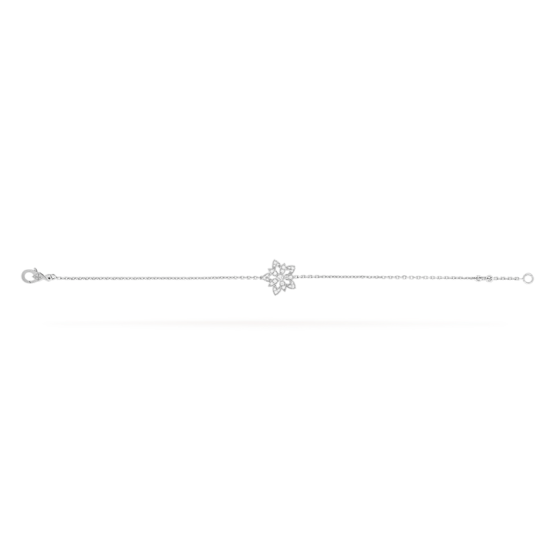 18K Lotus Openwork Bracelet