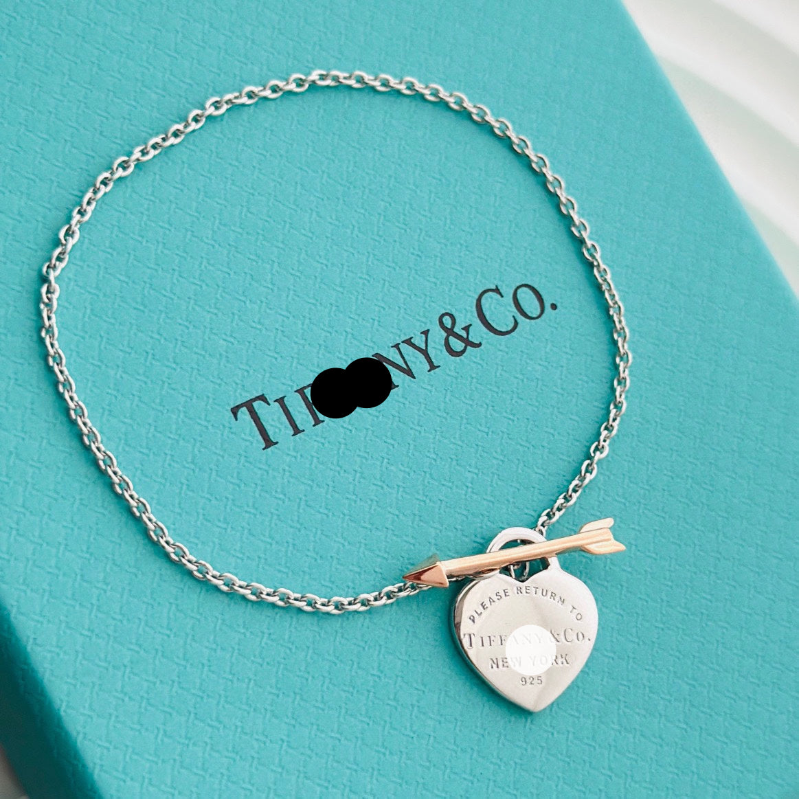 18K Return to Lovestruck Heart Tag Bracelet