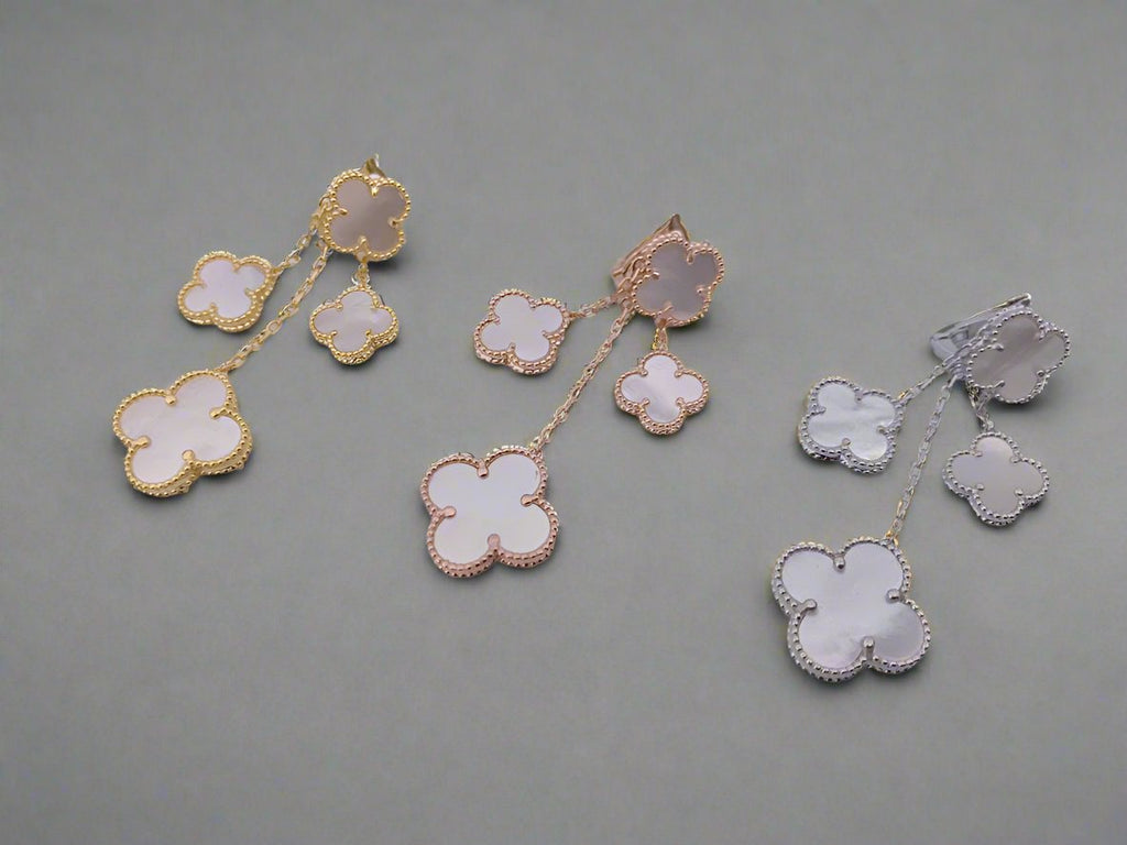 18K Magic Alhambra Four Motifs Earrings