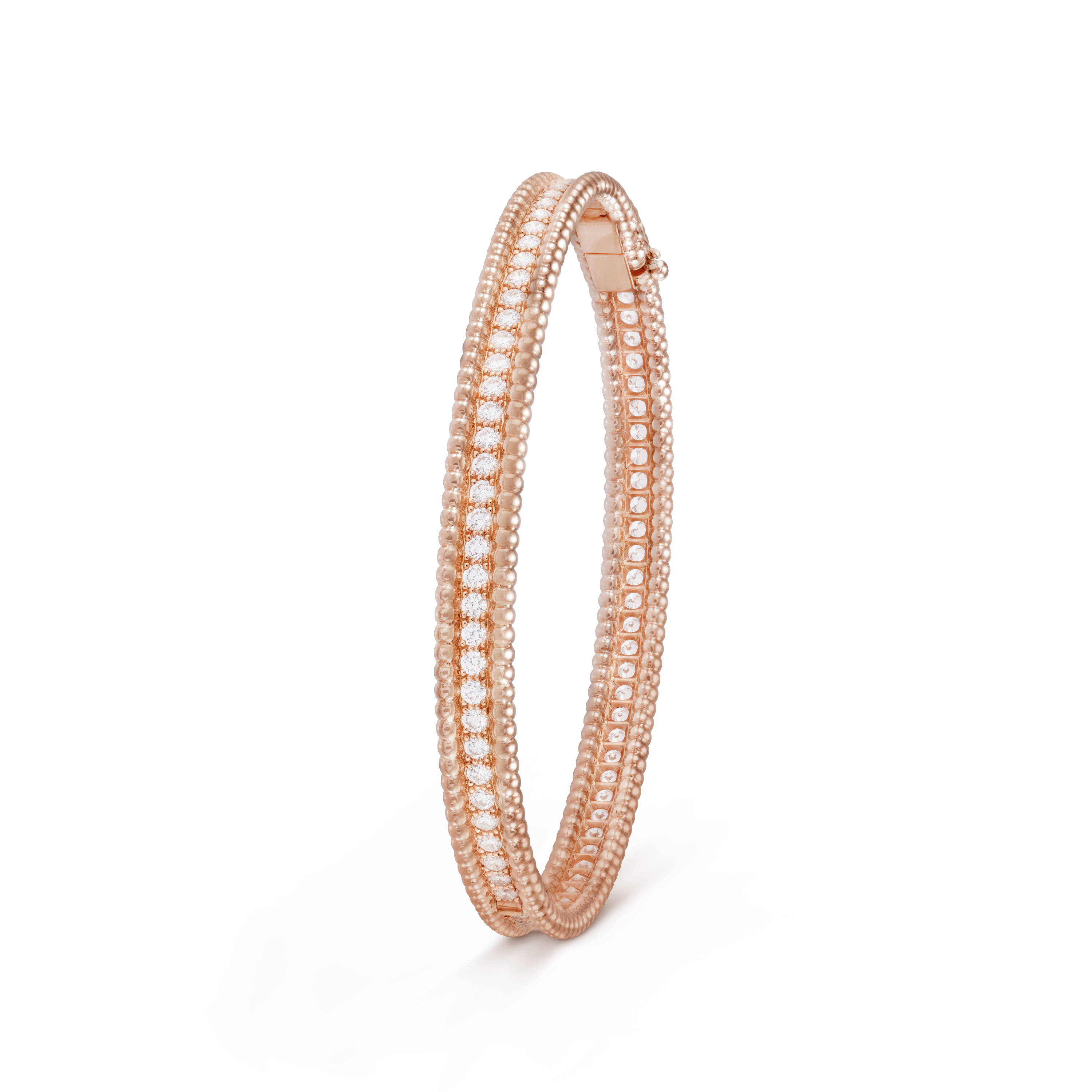 18K Perlée Diamonds One Row Bracelet