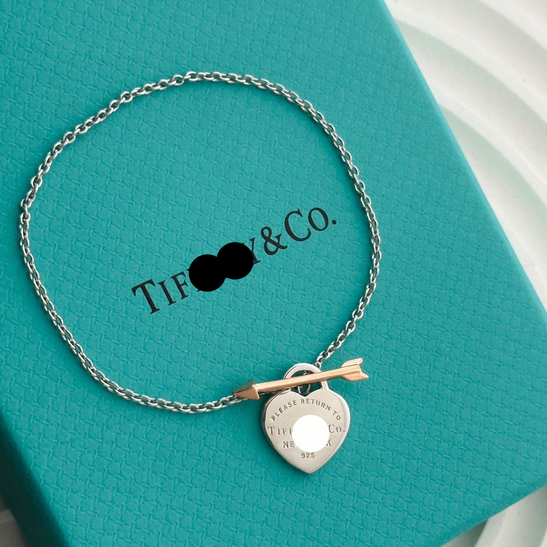 18K Return to Lovestruck Heart Tag Bracelet