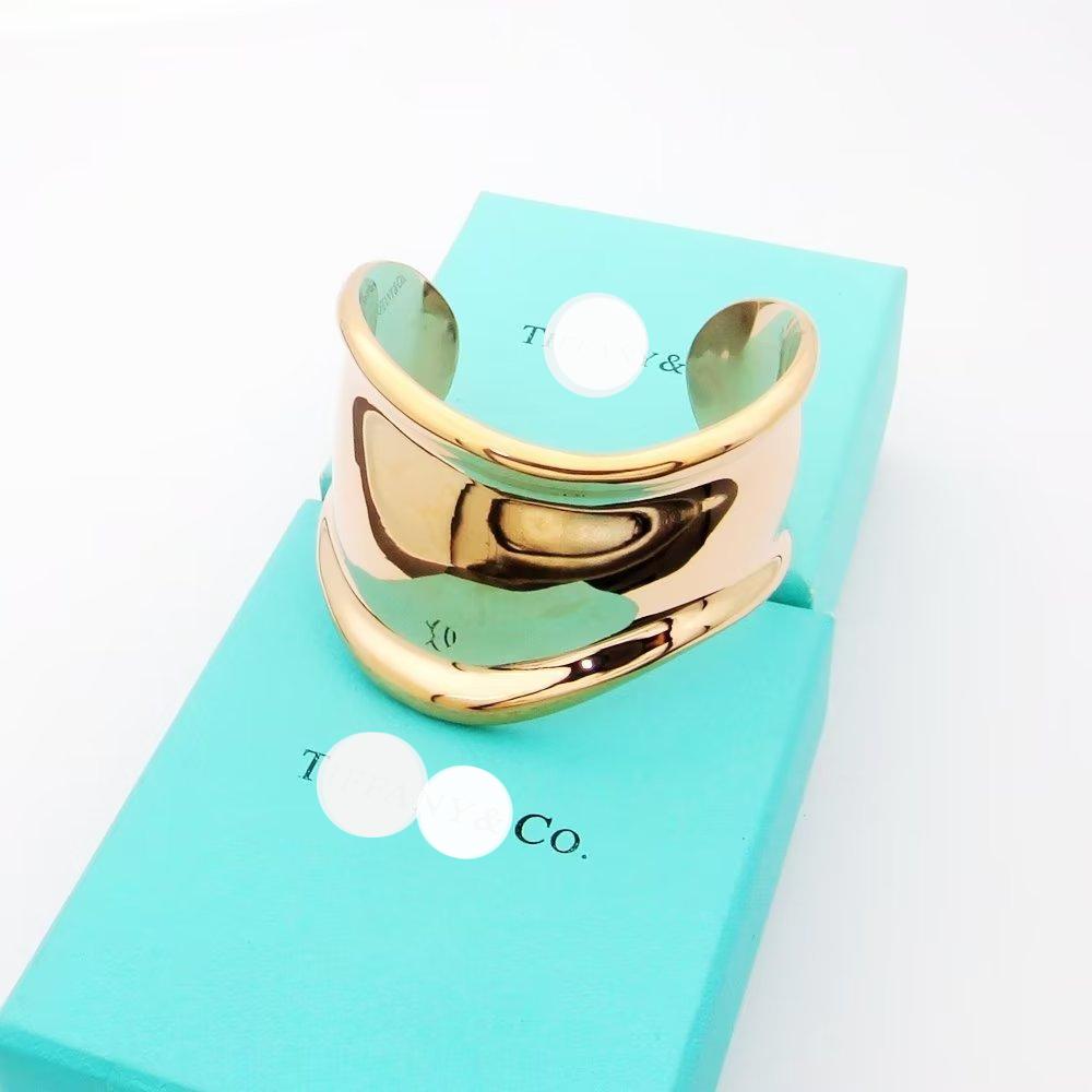 18K T Elsa Peretti Small Bone Cuff Bracelet