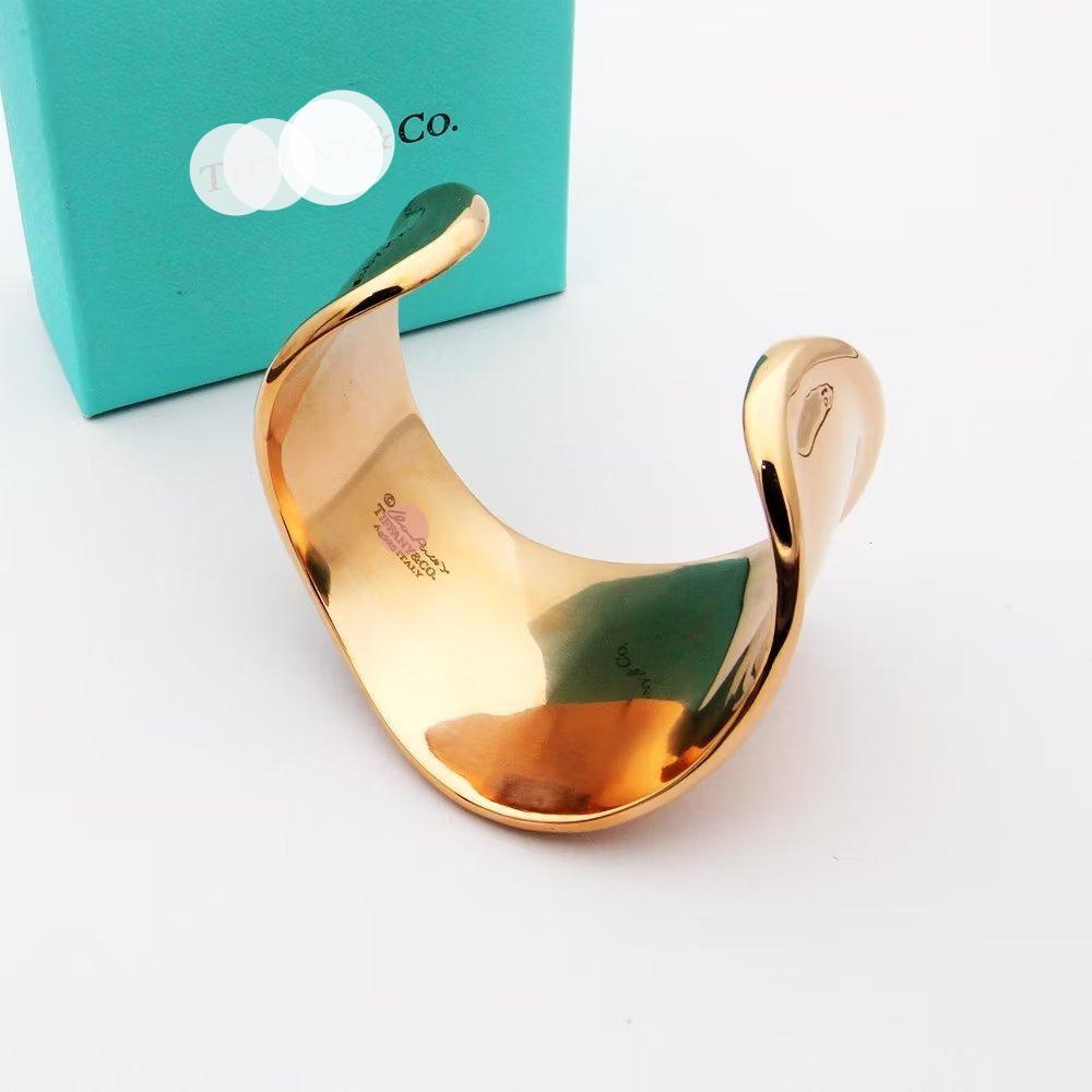 18K T Elsa Peretti Small Bone Cuff Bracelet